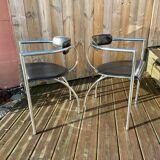 Series of 4 vintage armchairs
