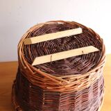 Large antique wicker basket