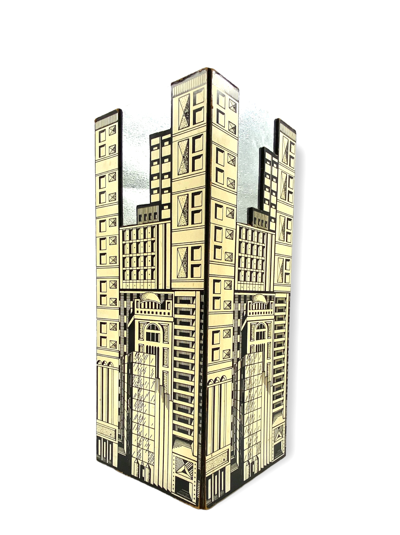 Architectural umbrella stand