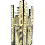 Architectural umbrella stand