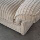 Cream armchair Soffio, Italian design, 1970s, manufactured by Doimo