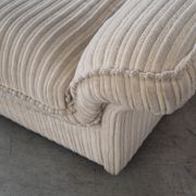Fauteuil crème Soffio, design italien, années 1970, fabriqué par Doimo.