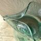 Pichet en verre  soufflé bullé  H24 cm