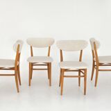 4 chaises de salle à manger de la série « Triva »