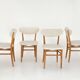 A Set of 4 Dining Chairs from the 'Triva' Series