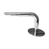 Large table lamp “Gulp,” chrome-plated, by Ingo Maurer for Design M, Germany, 1960s