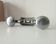 Vintage chrome wall coat rack