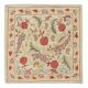 SET OF 2 - 100% Silk Accent Pillow Covers. Embroidered Cushions. Handmade Throw Pillows. Traditional Toss Pillows