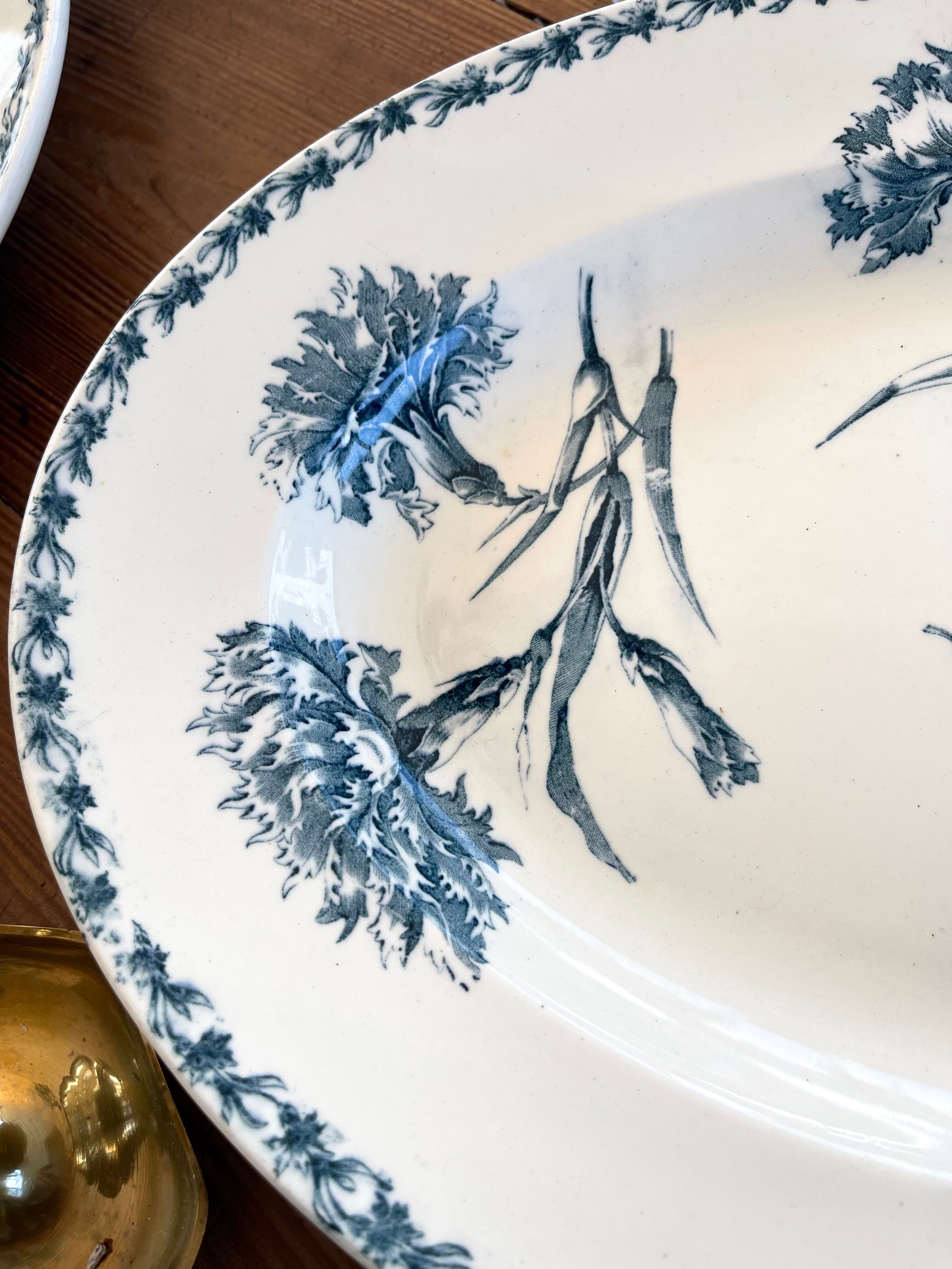 Oval flat Iron Earth