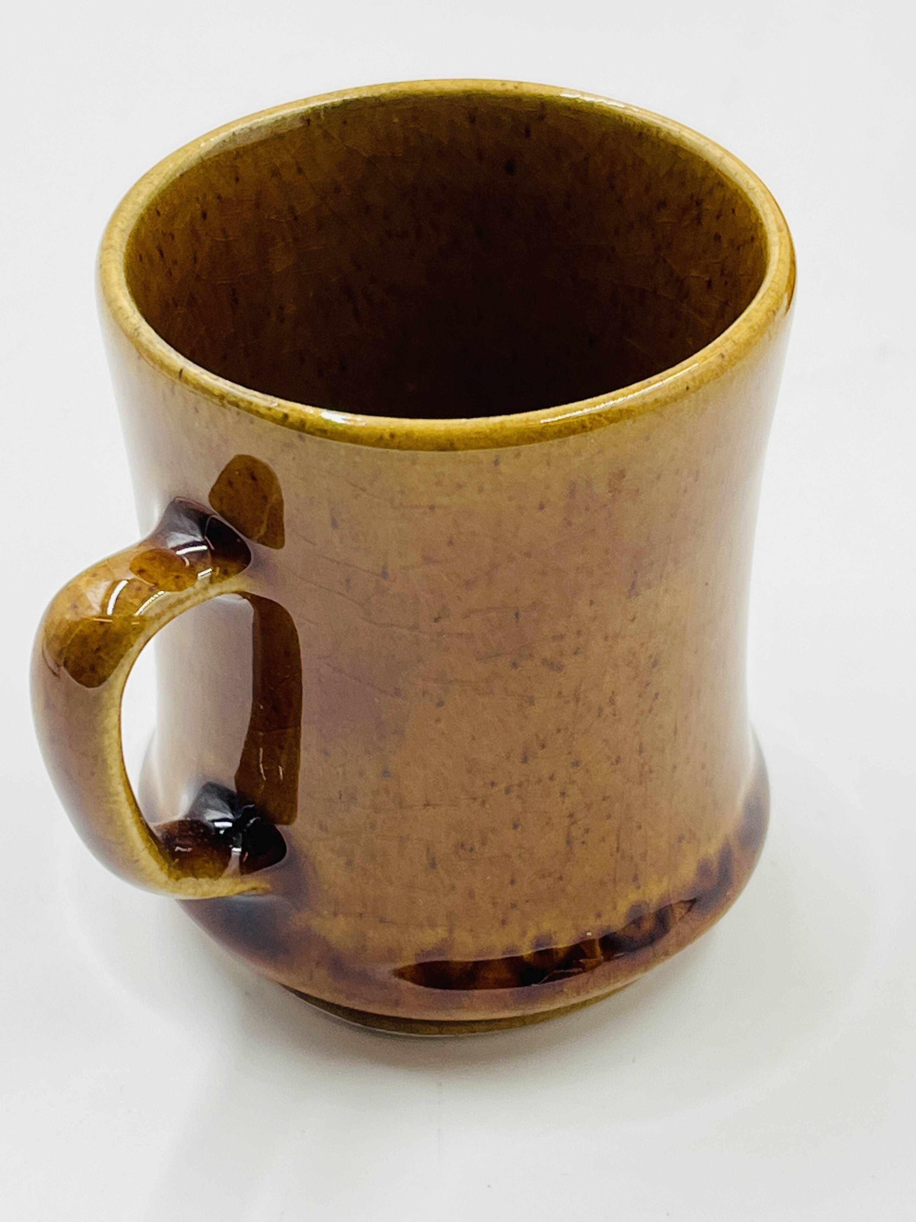 Lot of 4 Espresso Cups Deco Hälsingborg Bari 15/1 Brown