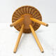 Mid century rattan stool by Jan Kalous for Úluv, 1960´s, Czechoslovakia