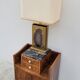 Meuble commode d'époque Art Déco en loupe de noyer -1930s