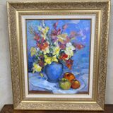 Tableau, peinture nature morte huile sur toile Julien Hengé