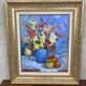 Painting Still Life Oil on Canvas Julien Hengé