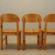 Set of four chairs, Scandinavian design, 1960s, designer: Rainer Daumiller,