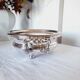 Antique 20th century silver plated baroque style plate warmer