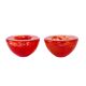 Set of glass candleholders, Swedish design, 1970s, manufactured by Kosta Bo