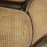 Lot de 6 chaises cannées drevounia