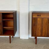 Vintage Danish buffets in rosewood from the 1960s.