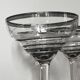 Antique champagne coupes