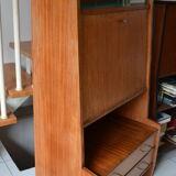 Scandinavian style secretary teak 50s/60s