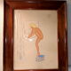 Vintage framed piece