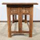 Table Orientale Pliante en Bois Exotique – Début XXe