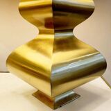 Pair Of Brass XL Table Lamps or Floor lamps, Circa 1970
