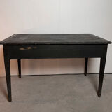Black desk two drawers