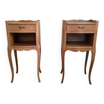 Paire de tables de chevet Louis XV
