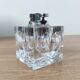 70s glass cube table lighter