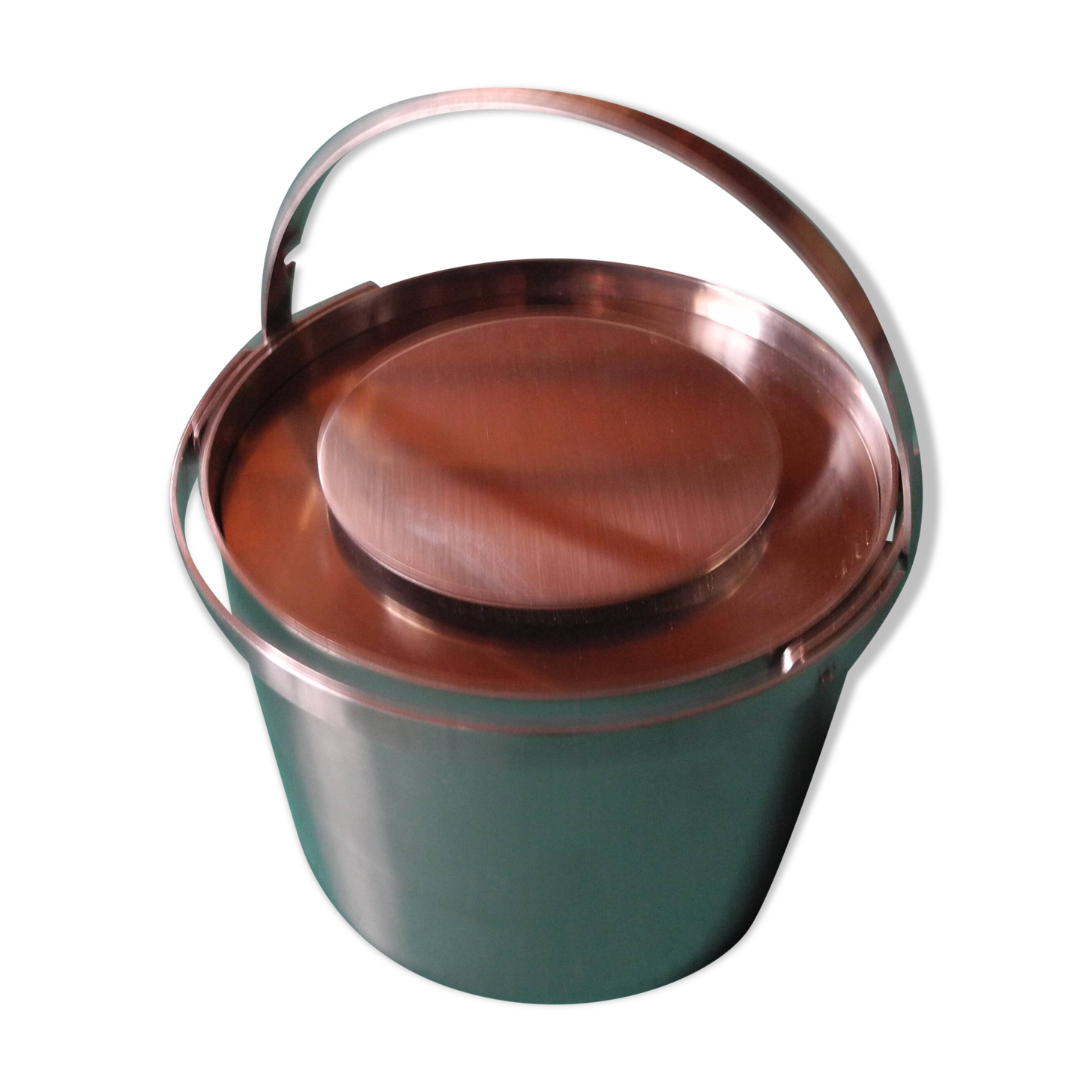 cylindrical ice bucket by Jacobsen Peter Holmblad Danish design