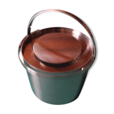 cylindrical ice bucket by Jacobsen Peter Holmblad Danish design