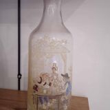 Enamelled cider depot decanter
