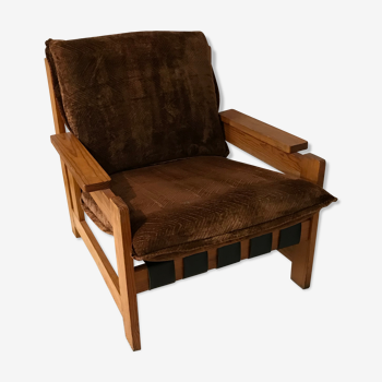 Wooden chalet chair