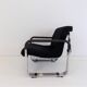 2 Cazzaro Bauhaus tubular steel armchairs