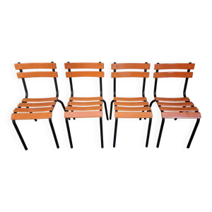 ensemble de 4 chaises