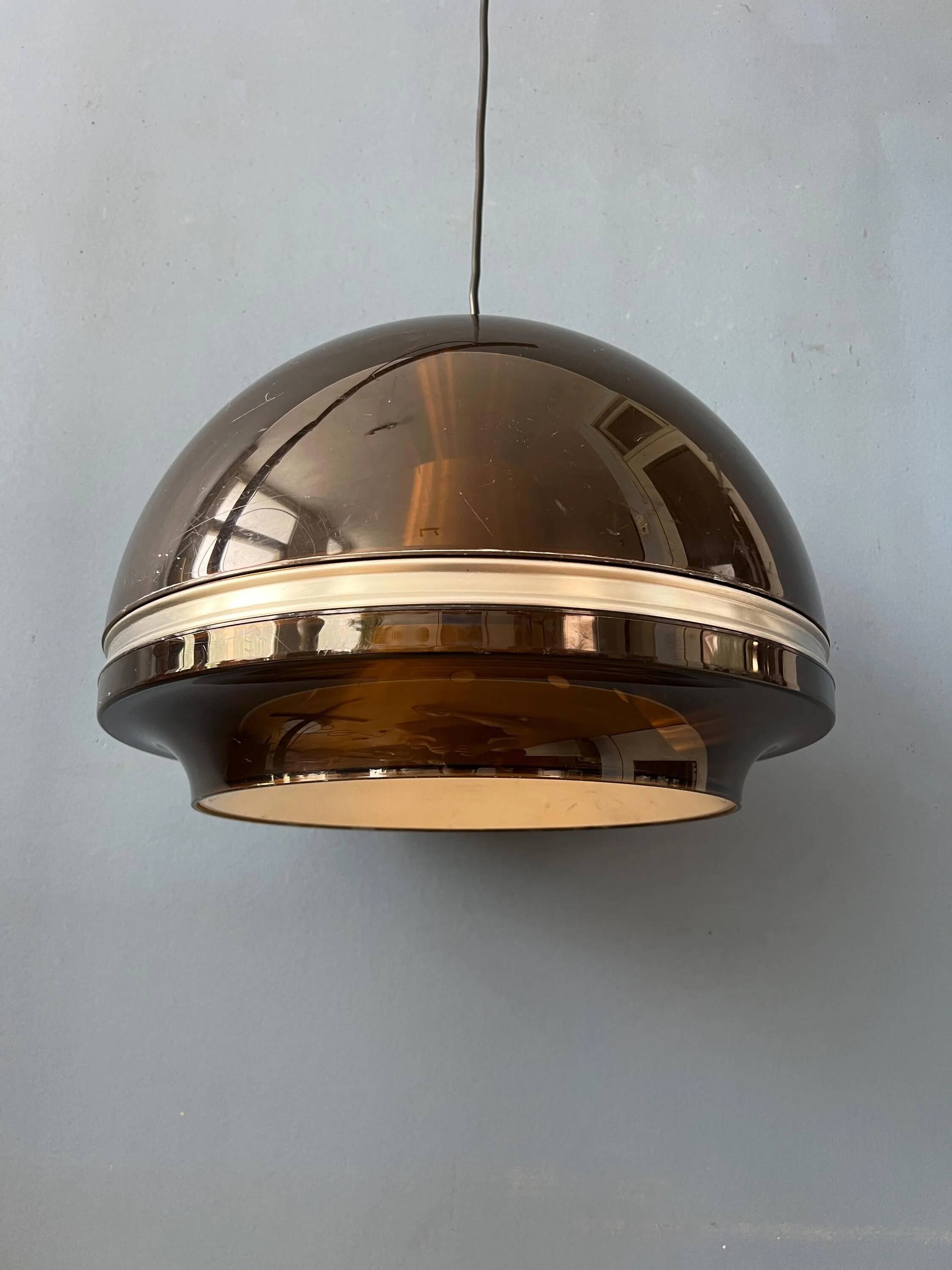 Grande suspension "Dome" Space Age "Flying Saucer" par Dijkstra