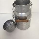 Tin milk jar