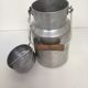 Tin milk jar