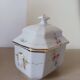 Vintage porcelain sugar bowl.