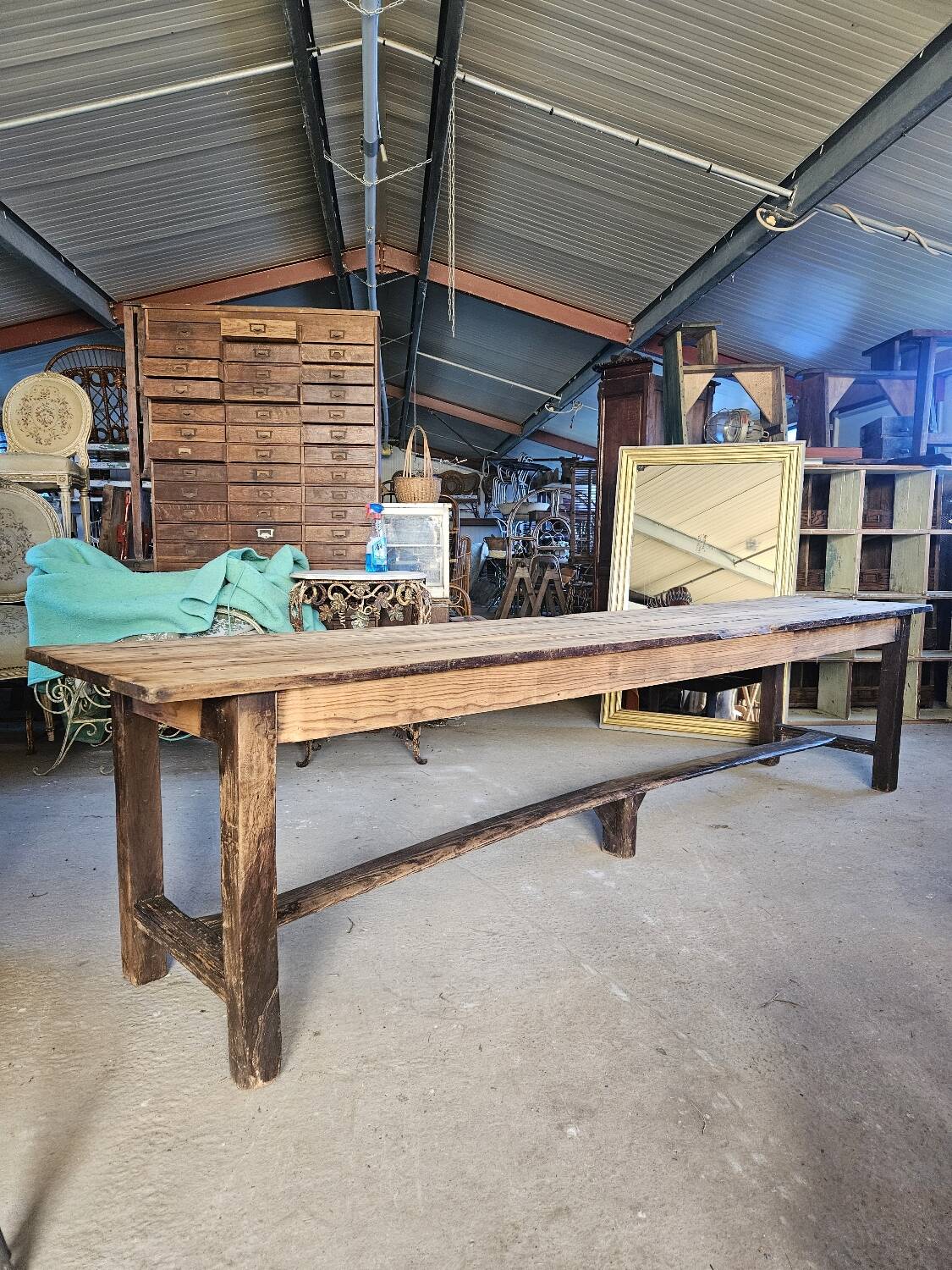 Large Farmhouse Country Table