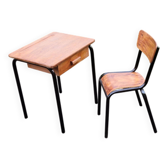 School desk with drawer