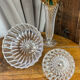 Glass and silver-plated bowls