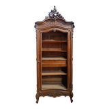 Rococo library in walnut