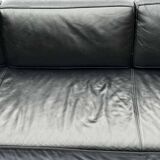Le Corbusier, Pierre Jeanneret, Charlotte LC5 Sofa in Black by Cassina