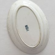 Plat ovale terre de fer "Mogador" Saint Amand