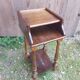 Chevet table nuit  bois + case vintage