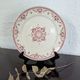 Old iron earth plate Creil and Montereau - Admiral decoration