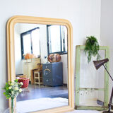 Beige trumeau mirror 100x137cm